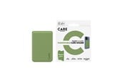 Andra mobiltillbehör - CARE by PanzerGlass Fashionable Card Holder Green iPhone - PANZER1448