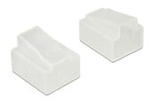 Nätverks tillbehör - DeLOCK Dust Cover for RJ45 Plug Transparent (10-Pack) - 64016