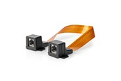 Nätverkskabel - Nedis CCGB85901BK03 networking cable - Orange - 0.3m - CCGB85901BK03