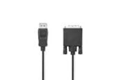 Displaykabel - Nedis DisplayPort Cable | DisplayPort Male | DVI-D 24+1-Pin Male - CCGL37200BK20