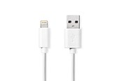 USB-kabel - Nedis CCGL39300WT10 lightning cable - CCGL39300WT10
