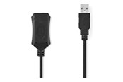 USB-kabel - Nedis CCGL60EXTBK200 USB cable - CCGL60EXTBK200