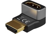 Displaykabel - Pro Plus - HDMI - Angled Adapter 90° Vertical - Black - 4040849720093