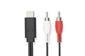 Ljudkabel - Nedis CCGL64240BK10 audio cable - CCGL64240BK10