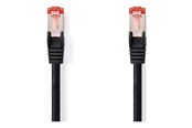 Nätverkskabel - Nedis CCGL85221BK150 networking cable - Svart - 15m - CCGL85221BK150