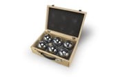 Trädgårdsspel - Petanque i trälåda - 56319