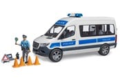 Leksaksbil - Bruder   Mercedez-Benz Sprinter Police vehicle with police officer toy - BR2683