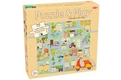 Pusselspel - Tactic My First Puzzle & Play Driving in the City - 59354