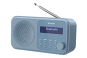 DAB, Nätverk & Klockradio - Sharp Tokyo DR-P420 - DAB portable radio - Bluetooth - DAB/DAB+/FM - Mono - DR-P420(BL)