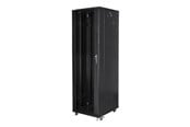 Rack chassis - Lanberg FF01 series V2 - rack - flat pack LCD with mesh door 600x1000 - 42U - FF01-6042-23BL