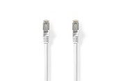 Nätverkskabel - Nedis CCGL85520WT100 networking cable - Vit - 10m - CCGL85520WT100