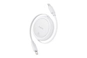 USB-kabel - Baseus Free2Pull Mini USB-C to USB-C 60W 1 (white) - P10364500211-01