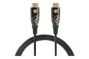 Displaykabel - Nedis HDMI cable with Ethernet - HDMI / audio - 100 m - CVBG3400BK1000