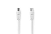 Antennkabel - Nedis Coax Cable | IEC (Coax) Male | IEC (Coax) Female | Nickel Plated - CSGB40000WT100