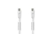 Antennkabel - Nedis Coax Cablel | IEC (Coax) Male | IEC (Coax) Female | Nickel Plated - CSGL40020WT10