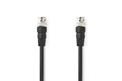 Antennkabel - Nedis CVGL01000BK20 coaxial cable - CVGL01000BK20