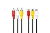 Displaykabel - Nedis Composite Video Cable | 3x RCA Male | 3x RCA Female - CVGL24305BK20