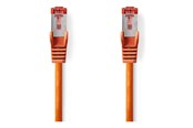 Nätverkskabel - Nedis CCGL85221OG100 networking cable - Orange - 10m - CCGL85221OG100