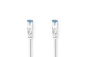 Nätverkskabel - Nedis CAT6a Network Cable | S/FTP | RJ45 Male | RJ45 Male - Grå - 15m - CCGL85330WT150
