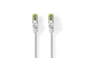 Nätverkskabel - Nedis CAT7 Network Cable | S/FTP | RJ45 Male | RJ45 Male - Vit - 15m - CCGL85420WT150