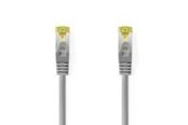 Nätverkskabel - Nedis Cat 8.1 Network Cable | S/FTP | RJ45 Male | RJ45 Male - Grå - 10m - CCGL85520GY100