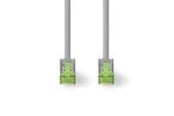 Nätverkskabel - Nedis Cat 8.1 Network Cable | S/FTP | RJ45 Male | RJ45 Male - Grå - 15m - CCGL85520GY150