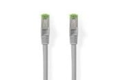 Nätverkskabel - Nedis Cat 8.1 Network Cable | S/FTP | RJ45 Male | RJ45 Male - Grå - 20m - CCGL85520GY200