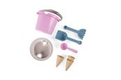 Utomhuslek - Dantoy Thorbjorn Bucket set w. Ice cream cones - Pink - 4801