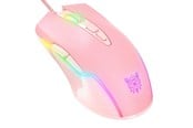 Mus - ONIKUMA Gaming mouse CW905 pink - Gamingmus - Optic - 7 knappar - Rosa med RGB - CW905 pink mouse