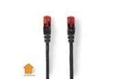 Nätverkskabel - Nedis CAT6 Network Cable | RJ45 Male | RJ45 Male | U/UTP | 75.0 m - Svart - 5m - CCGL85900BK750