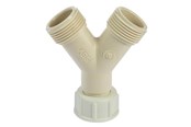 Tillbehör (Fästen, uttag etc.) - Nordic Quality Y-rør 3 × 3/4" - 352140