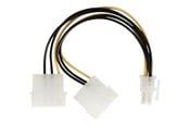 Strömkabel (intern) - Nedis - power adapter - PCI Express to 4 pin internal power (12V) - 15 cm - CCGP74210VA015