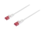 Nätverkskabel - Nedis network cable - 3 m - white - Vit - 3m - CCGP85215WT30