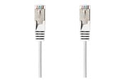 Nätverkskabel - Nedis patch cable - 7.5 m - white - Vit - 7.5m - CCGT85320WT75