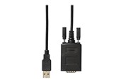 USB-kabel - Nedis - USB adapter - USB to DB-9 - 90 cm - CCGW60852BK09