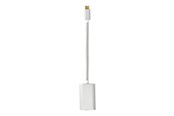 Displaykabel - Nedis Fabritallic - USB / DisplayPort adapter - 20 cm - CCTB64580AL02