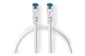 Nätverkskabel - Nedis CCTB85321AL05 networking cable - Silver - 0.5m - CCTB85321AL05