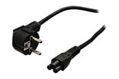 Strömkabel (intern) - Nedis - power cable - power CEE 7/7 to IEC 60320 C5 - 2 m - CEGB10100BK20