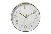 Decoration - Nedis Easy To Read Numbers - clock - quartz - wall mountable - 30 cm - gold - CLWA015PC30GD