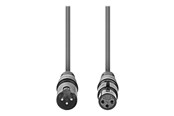 Ljudkabel - Nedis OnStage series audio extension cable - 10 m - COTG15010GY100