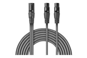 Ljudkabel - Nedis OnStage series audio splitter - 1.5 m - COTH15025GY15