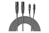 Ljudkabel - Nedis OnStage series audio cable - 1.5 m - COTH15210GY15