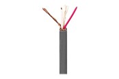 Övriga kablar - Nedis bulk microphone cable - 100 m - COTR15010GY100