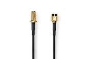 Antennkabel - Nedis CSGB02010BK10 coaxial cable - CSGB02010BK10