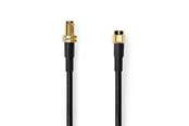 Antennkabel - Nedis CSGB02400BK100 coaxial cable - CSGB02400BK100
