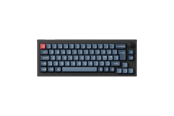 Tangentbord - Keychron V2 MAX Wireless QMK/VIA Hot Swap Jupiter Red - Carbon Black - Tangentbord - Utan Numpad - Nordisk - Svart - V2M-D1-BO