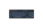 Tangentbord - Keychron V5 MAX QMK/VIA Wireless RGB Hot Swap Jupiter Red - Carbon Black - Gaming Tangentbord - Nordisk - Svart - V5M-D1-BO