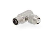 Antennkabel - Nedis IEC (Coax) Connector | Angled 90° | Female | Nickel Plated - CSGB40925ME