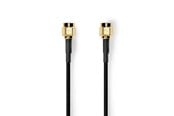Antennkabel - Nedis CSGL02000BK10 coaxial cable - CSGL02000BK10