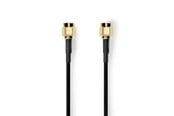 Antennkabel - Nedis CSGL02000BK20 coaxial cable - CSGL02000BK20